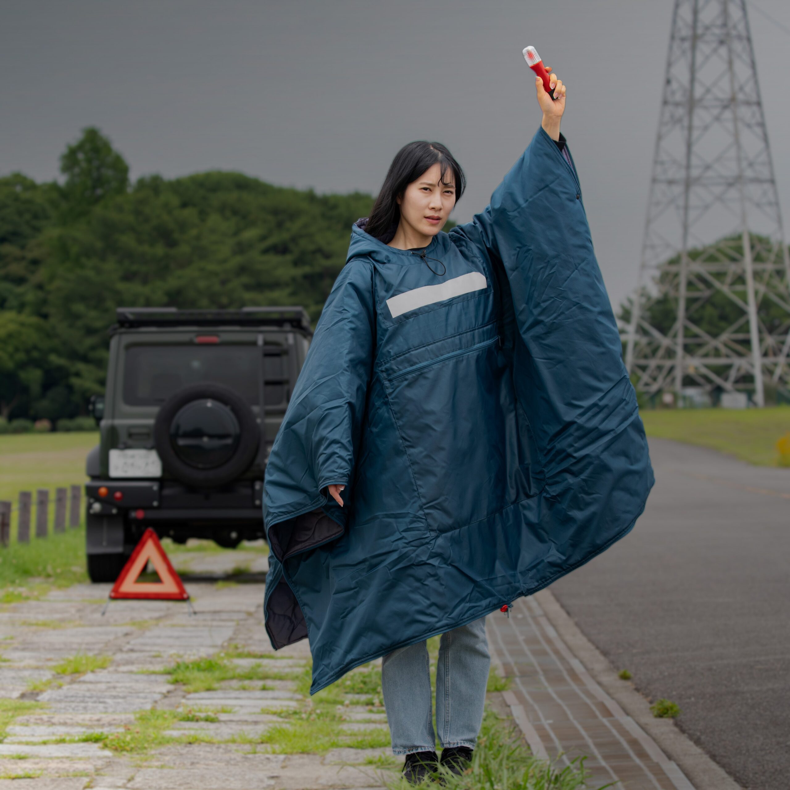 SONAENO クッション型着られる寝袋 イメージ画像06